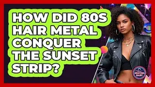 How Did 80s Hair Metal Conquer The Sunset Strip? - I'm an 80s Baby