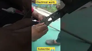 electrical cable work #shorts #viral #technology #electrical #cable #work