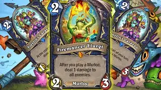 Murloc Shaman Finally Playable After Mini-Set Comes Out? Barrens New Deck | Hearthstone
