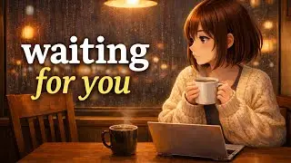 STUDY WITH ME at a rainy night cafe | lofi + rain 🌧️ | 2 hours pomodoro 25/5