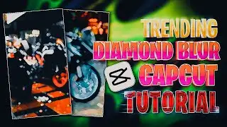 Insta Trending Diamond Blur Zoom Effect Tutorial in Capcut in Tamil 