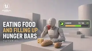 Eating Food and Filling Up Hunger Bars