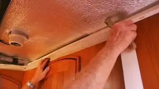 How to replace headlining on a Hunter 45