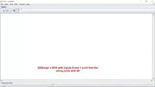 Design a DFA with inputs 0,1 such that the string ends with '00' using jflap #tocfl #finiteautomata
