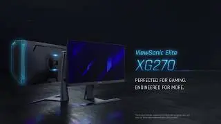 ViewSonic ELITE XG270 Gaming Monitor - Perfected for Gaming. Engineered for More.