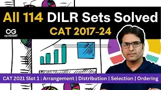 All 114 DILR Sets Solved | CAT 2017&ndash;2024 | CAT 2021 Slot 1: Puzzles | Set 92 #cat2025
