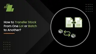 How to Transfer Stock from One Lot or Batch to Another ?