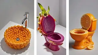 Infinite Creativity! A Magical World Made of Vegetables and Fruits