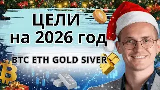 📊 Итоги года + прогноз на январь: золото, серебро, крипта