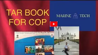 How to get a TAR book for COP deck-engine side at home #shipping #youtube #viralvideo #ship #yt