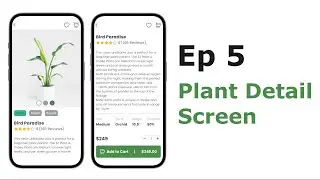 Plant Detail - Plant Shop - Flutter UI | Speed Code