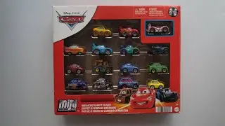 Opening a toy set from the cartoon CARS! Different characters, pictures, and more!