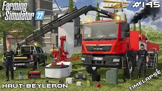 KUHN mower BROKE DOWN in the MEADOW | Animals on Haut-Beyleron | Farming Simulator 22 | Episode 145
