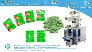 Pharma Grade Pill Packaging Machine with Automatic Feeder & Custom Rounded Pouch Sealing