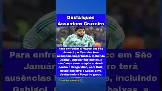 Desfalques Assustam Cruzeiro