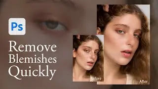 Remove Blemishes Quickly in Photoshop  |  Tagalog