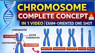 Chromosome Complete Concept in 1 Video | Exam-Oriented One Shot 📘🔥