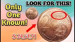 2000 2 EURO CENT COIN WORTH $245,171 MILLION &ndash; EXTREMELY RARE EURO COIN!
