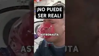 LOS ASTRONAUTAS TIENEN QUE BEBER AGUA ASI #sabias #curiosidades #nosabias