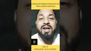 Affiliate Eco-System Sneek Peek 2021 | #Freedombreakthrough 2.0 #prelaunch #review Day 5