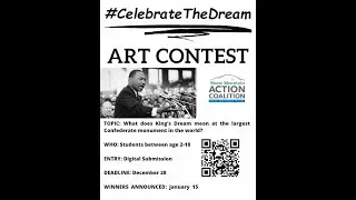 #CelebrateTheDream Student Art Contest: Enter Aug.28 - Dec. 28