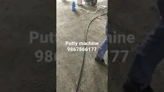 putty spray machine