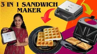 Waffle & Sandwich Recipe Using truTRTL 3-in-1 Maker 🍞 | Honest Review + Tasty Breakfast Idea!