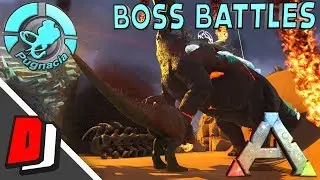 ARK Poopcano Evolved - BATTLING THE BOSSES!! - Pooping Evolved Gameplay - E19
