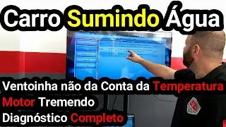 Carro Sumindo Água, Ventoinha não da Conta da Temperatura, Motor Tremendo ,Diagnóstico Completo