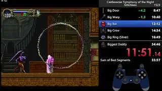 [PB] Castlevania Symphony of the Night - Alucard Any% Glitchless (34:32)