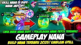 CARA MAIN NANA BUFF❗TIPS NANA SAKIT + 1 HIT❗BUILD NANA TERBARU 2025❗GAMEPLAY NANA SEASON 39
