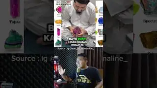 WUJUD BATU RUBY ASLI !!! #ruby #shorts #ytshort