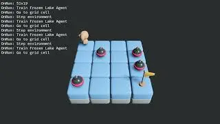 Beet Frozen Lake Example - Q Table Reinforcement Learning