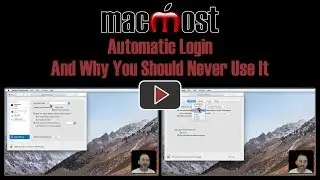 Automatic Login And Why You Should Never Use It (#1709)