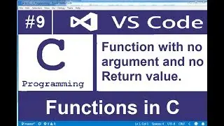function without arguments and no return value