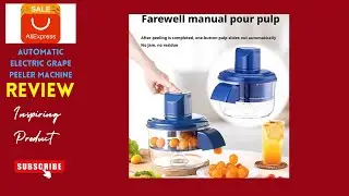 Automatic Electric Grape Peeler Machine  Hands-Free Skin Remover for Berries Fruits. Aliexpress Item