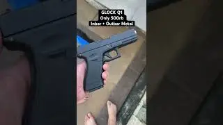 Glock Q1 Hard Nylon With Hopup #glock #watergelblaster #gelblaster #watergel #airsoft #Q1glock