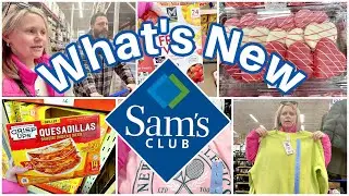 What's New at Sam's Club / Grocery Shop With Me + Haul!