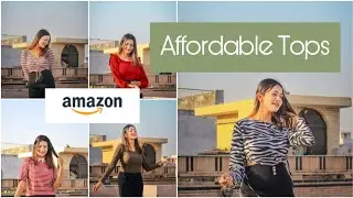 Trendy Korean Tops on Amazon? Amazon Haul| Amazon Best Selling Tops Haul | Charchita Sarma