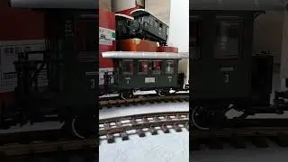 99716 im Digitalbetrieb - LGB 20483 mit &Ouml;chsle Museumszug