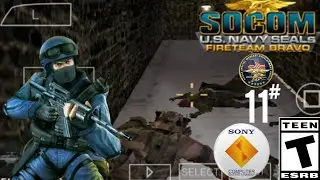 Socom US navy seal fireteam bravo 1 gameplay walkthrough chapter 11 under fire