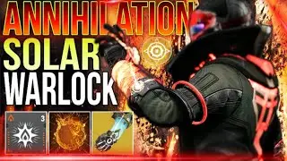 This SOLAR WARLOCK Build is ABSOLUTELY PERFECT! BEST End Game SUNBRACER'S SOLAR Warlock! [Destiny 2]