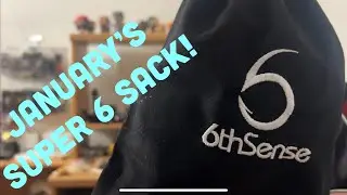 January&rsquo;s Super 6 Sack #unboxing #6thsensefishing