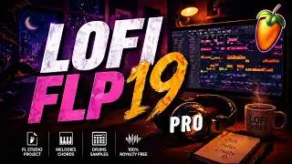 LOFI FL STUDIO 19 PROJECT – Lofi Beat Template FLP #lofi #studybeats  #flp