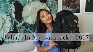 What's In My Backpack | College Sophomore 2017