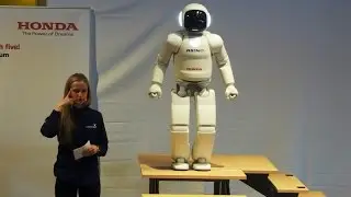 Asimo at Experimentarium City, Copenhagen, Denmark, April 18, 2015