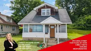 SOLD  Reel: House Tour of 215 Canal St. Fort Plain