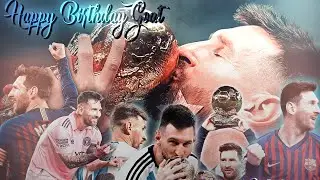 Leo Messi Birthday Alert 💙 Lionel Messi Birthday WhatsApp Status Edit 😇💙