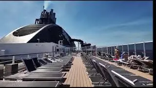 Inside a cruise ship