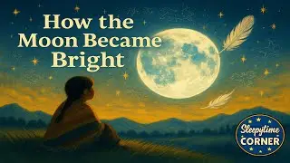🌙How the Moon Became Bright | Calming Native American Bedtime Story for Kids 2&ndash;6 | Sleepytime Corner
